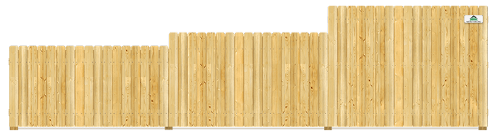 Residential Wood fence height options Charlotte Metro Area