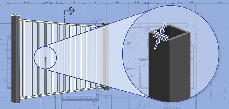 Charlotte Metro Area Aluminum fence Pickets installation company