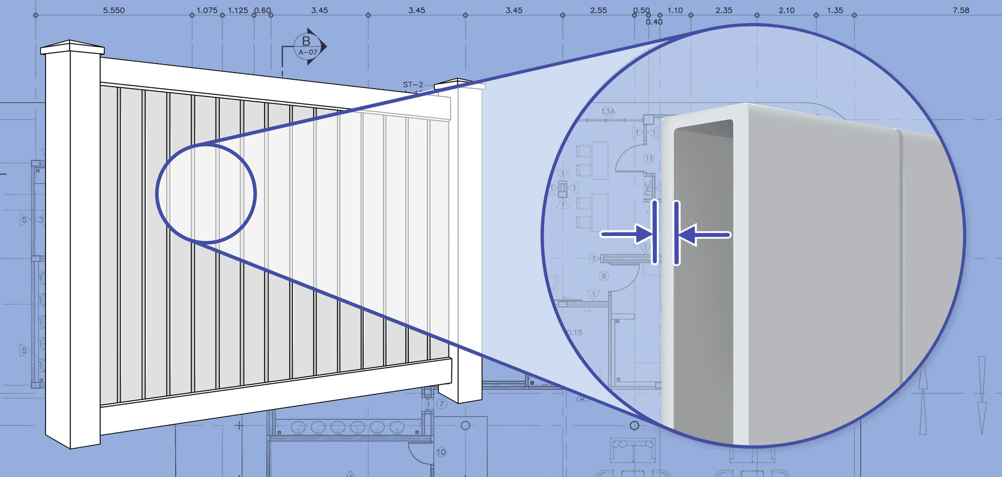 Charlotte Metro Area Vinyl fence Panels installation company