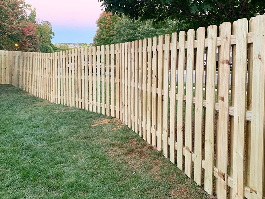 wood fence Davidson North Carolina