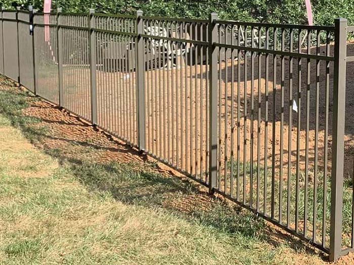 Fence with Ornamental Iron Fence Installation Company in Mooresville North Carolina in Charlotte Metro Area